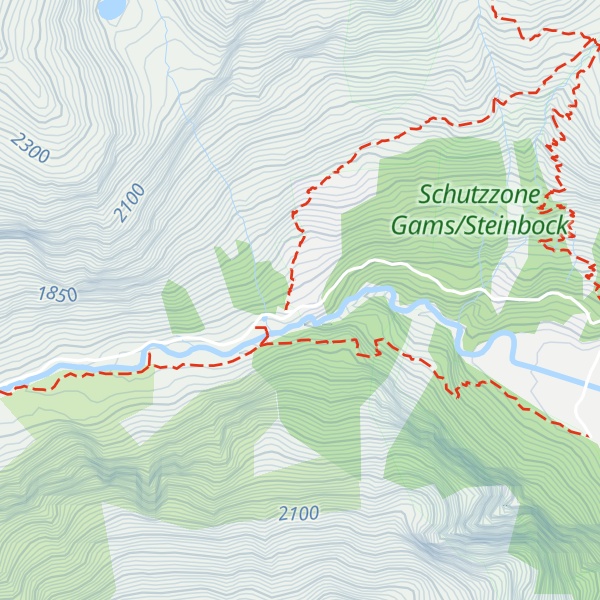 Map of Außergschlößalm