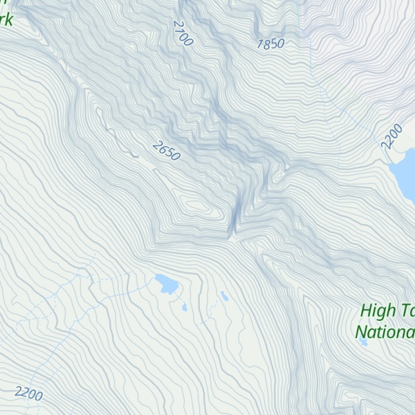 Map of Tauernklamm