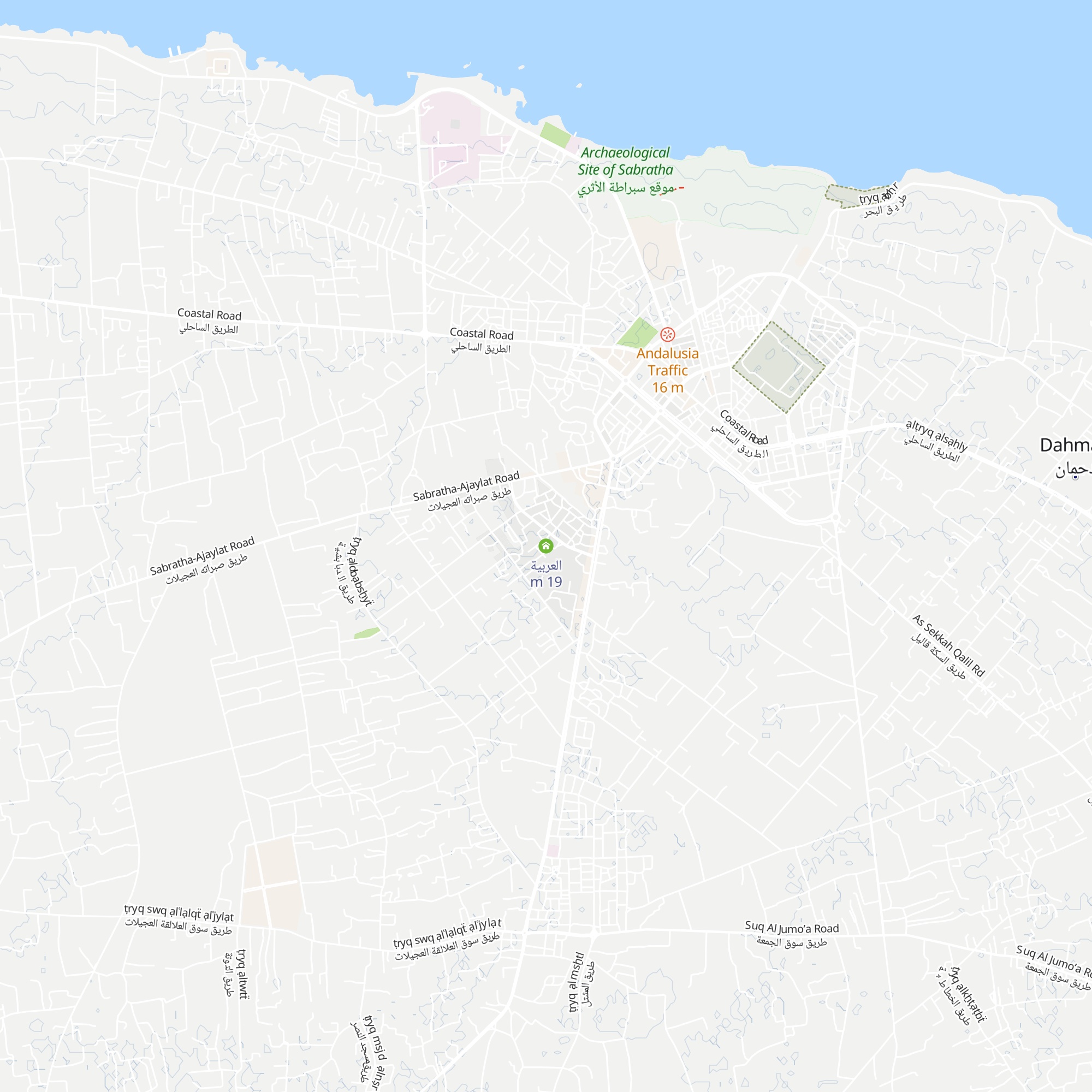 منزل حسين بيدوس map
