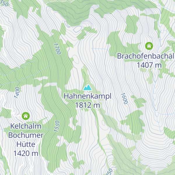 Map of Hahnenkampl