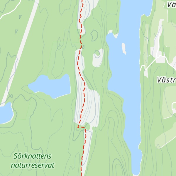 Map of Sörknatten