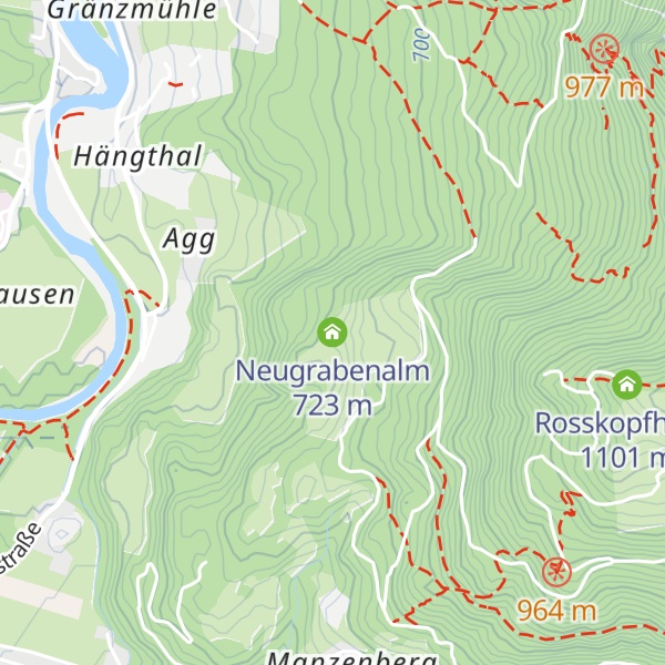 Map of Neugrabenalm
