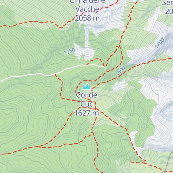 Map of Col de Cuc