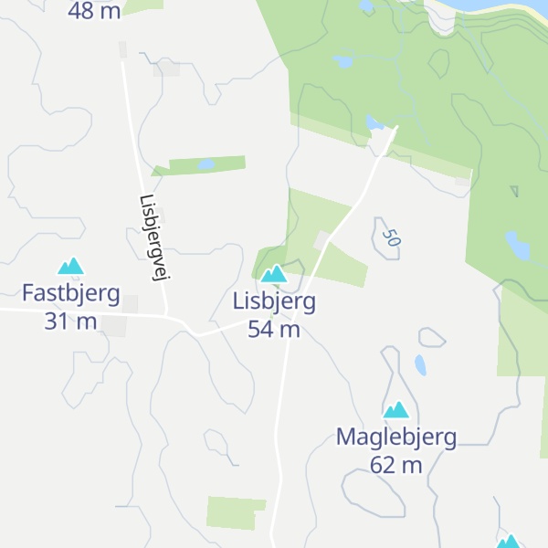 Map of Lisbjerg