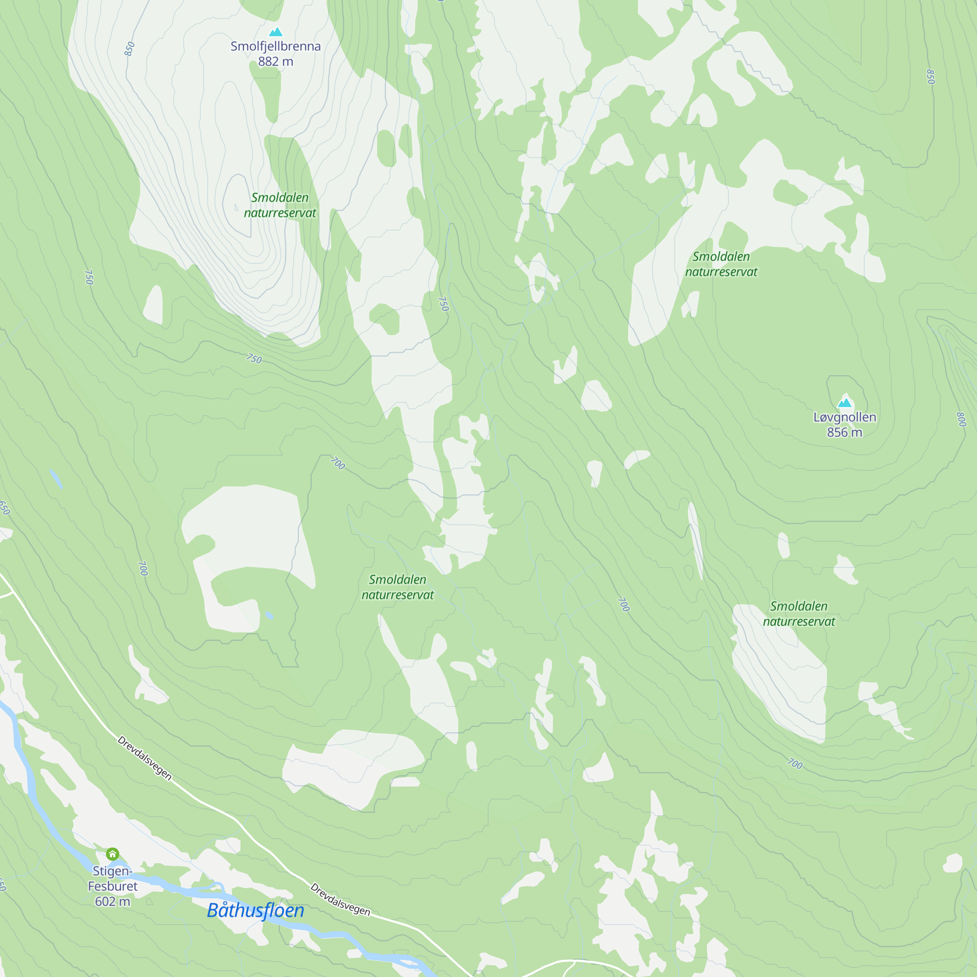 Smoldalsbua map