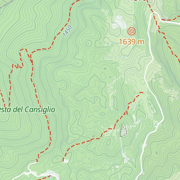 Map of Colle del Gal