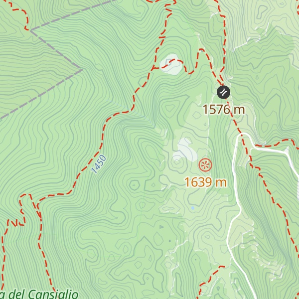 Map of Zuc di Valliselle