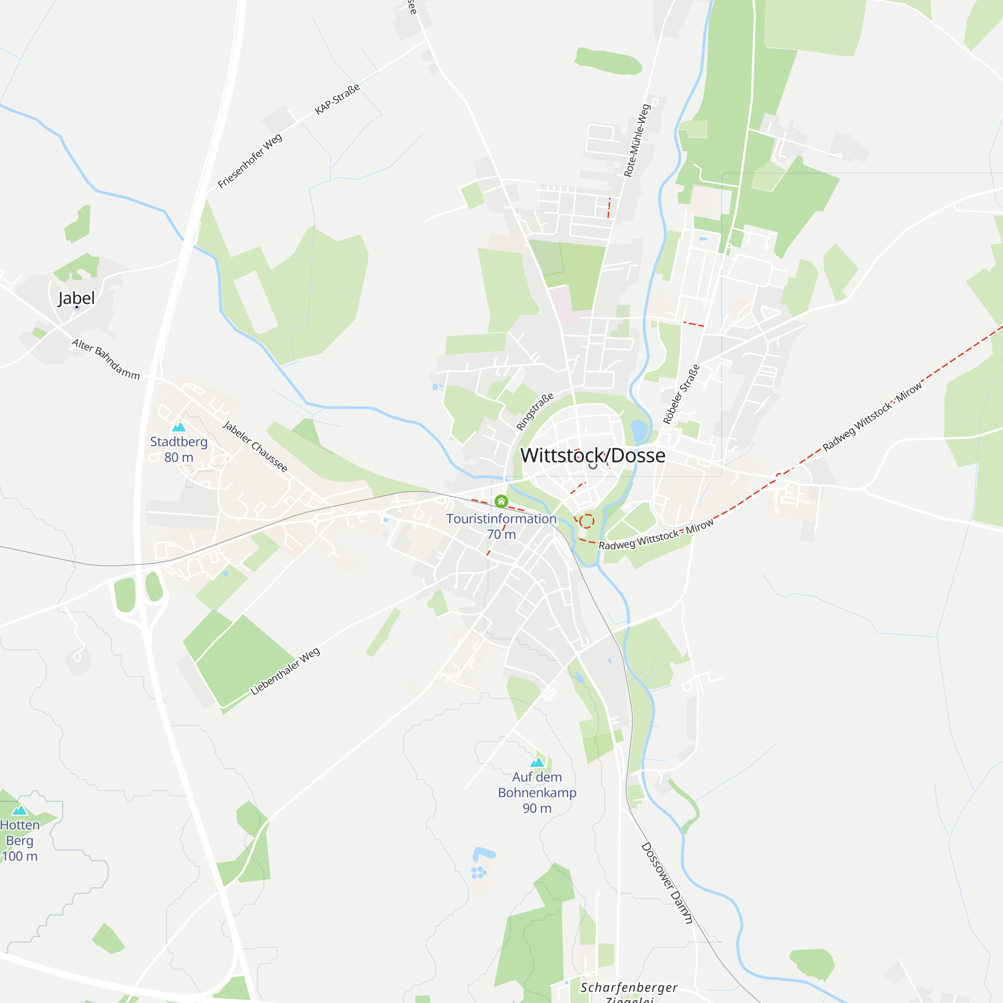 Touristinformation map