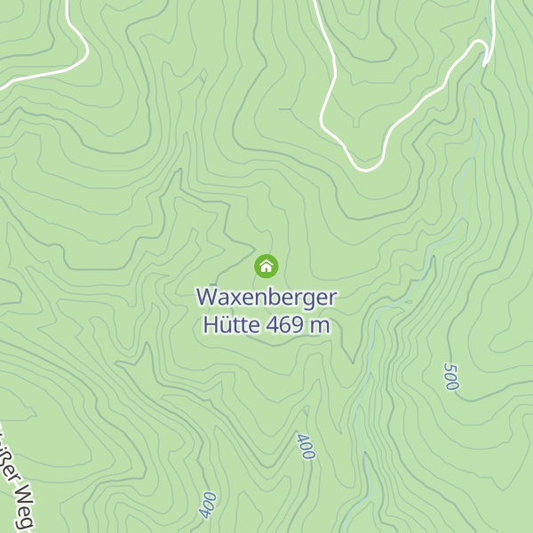 Map of Waxenberger Hütte