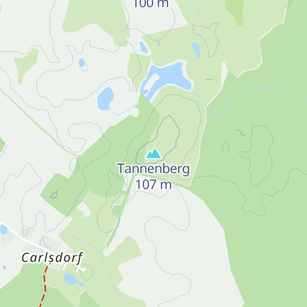 Map of Tannenberg