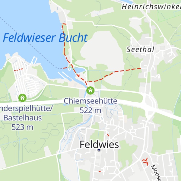 Map of Chiemseehütte