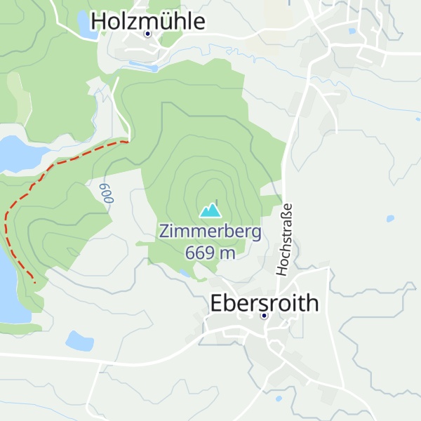 Map of Zimmerberg