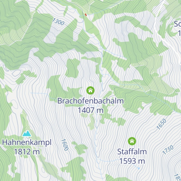Map of Brachofenbachalm