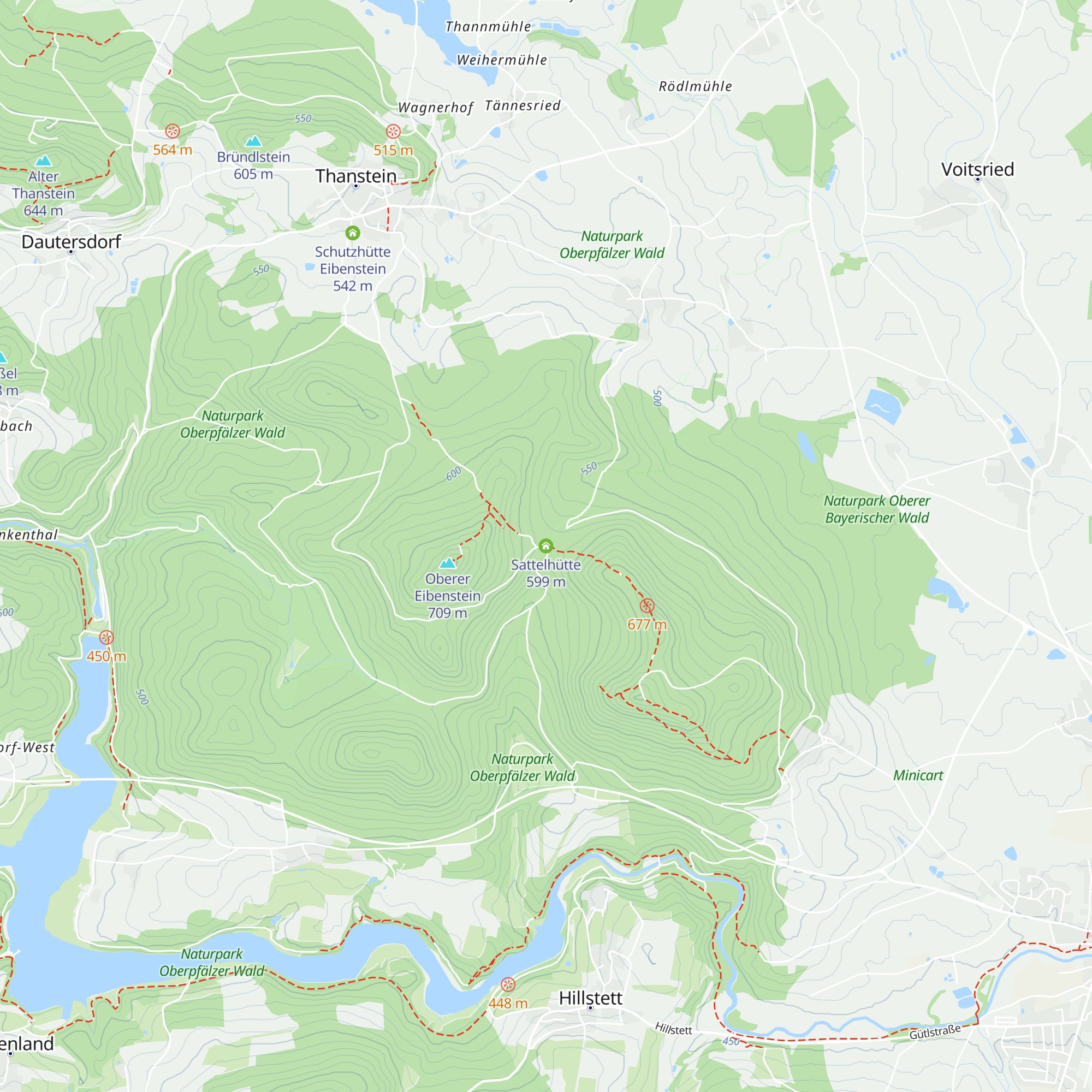 Sattelhütte map
