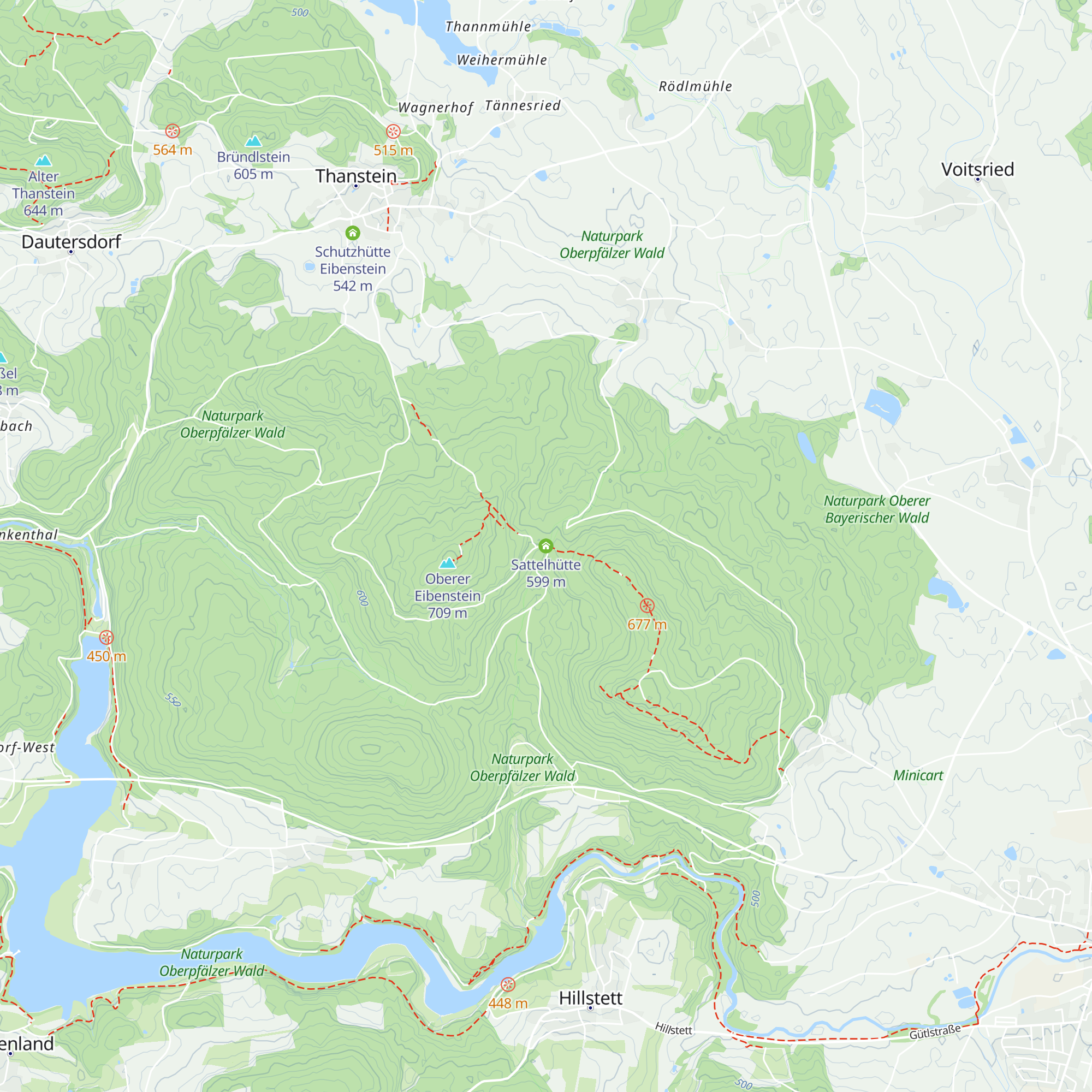 Sattelhütte map