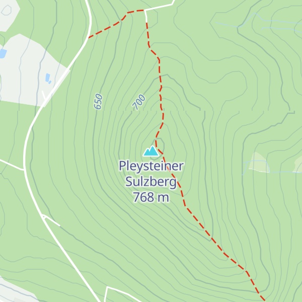 Map of Pleysteiner Sulzberg