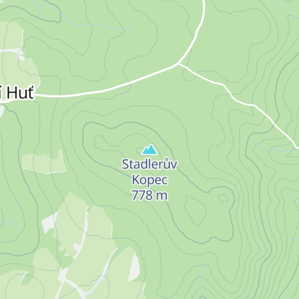 Map of Stadlerův Kopec