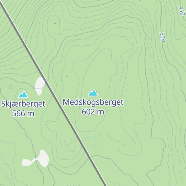 Map of Medskogsberget