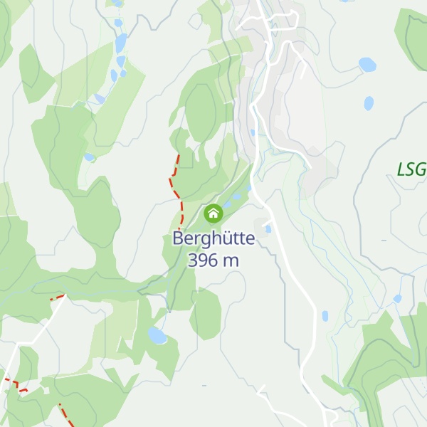 Map of Berghütte