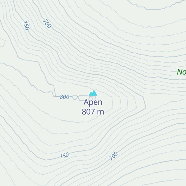 Map of Apen
