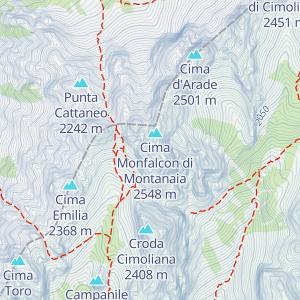 Map of Campanile Stabile