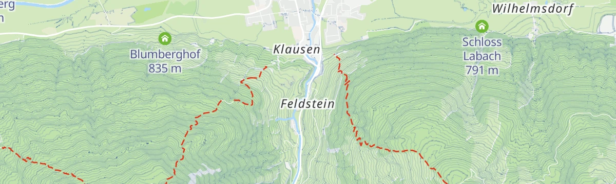 Map of the start of Radtour von Zell am See - Krimml
