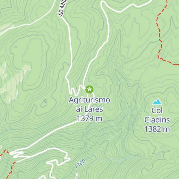 Map of Agriturismo ai Lares