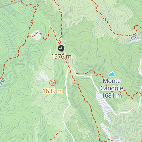 Map of Casera Valle Friz