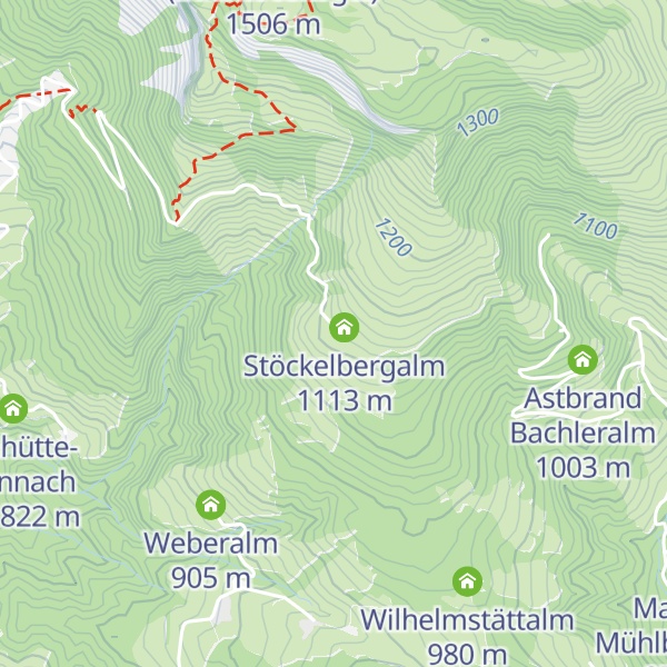 Map of Stockerbergalm