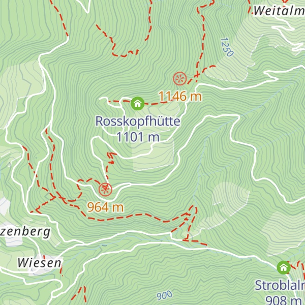 Map of Agersgschwendtalm