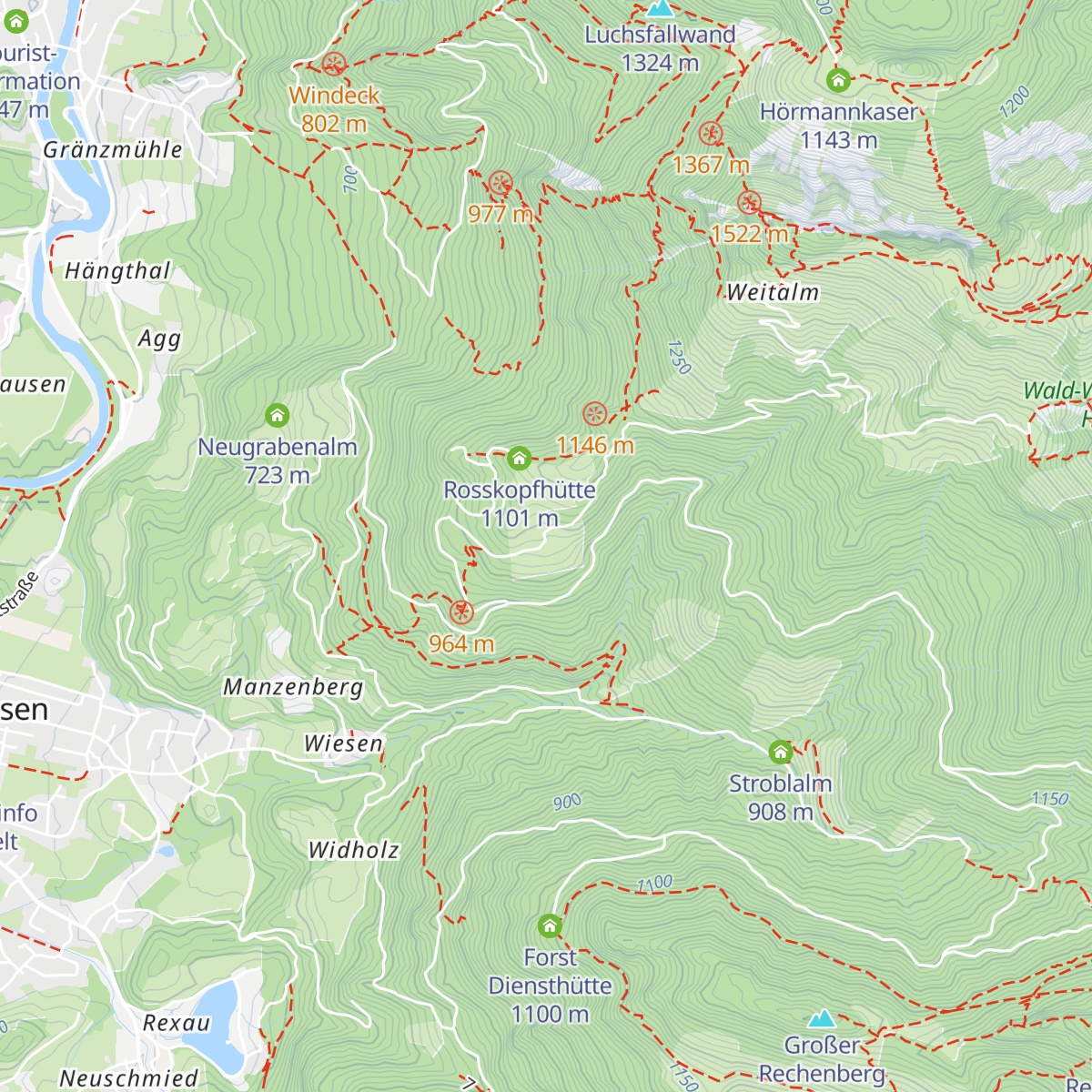 Agersgschwendtalm map