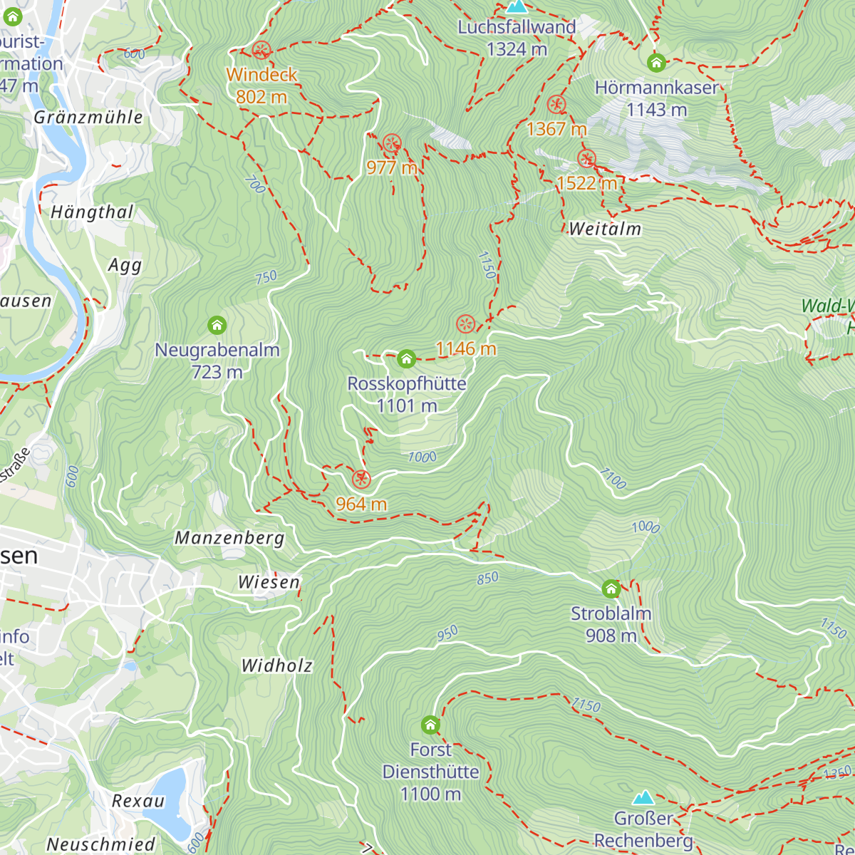 Agersgschwendtalm map