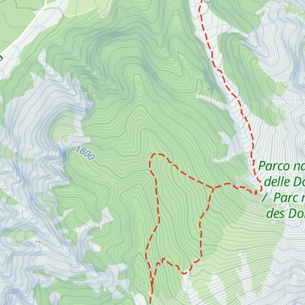 Map of Ricovero Casera Roncada