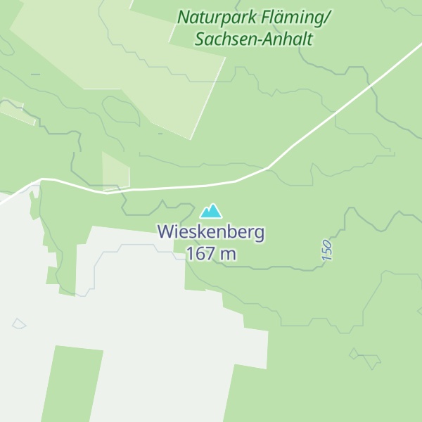 Map of Wieskenberg