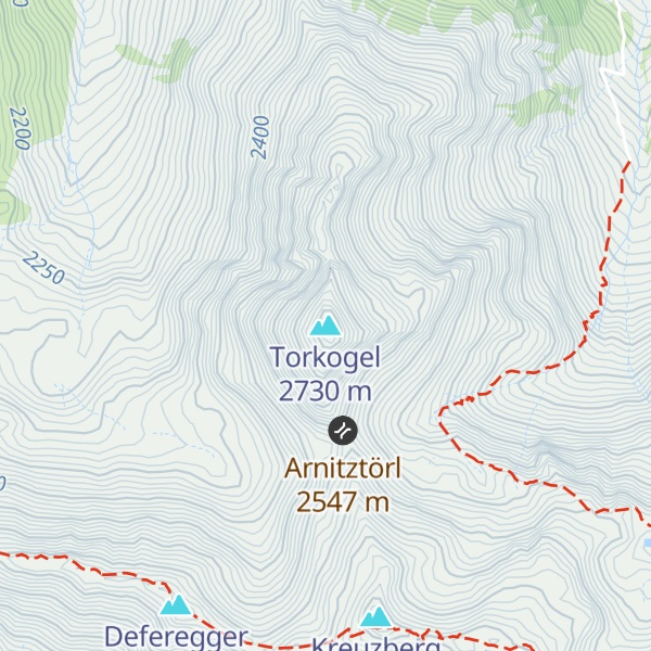 Map of Torkogel