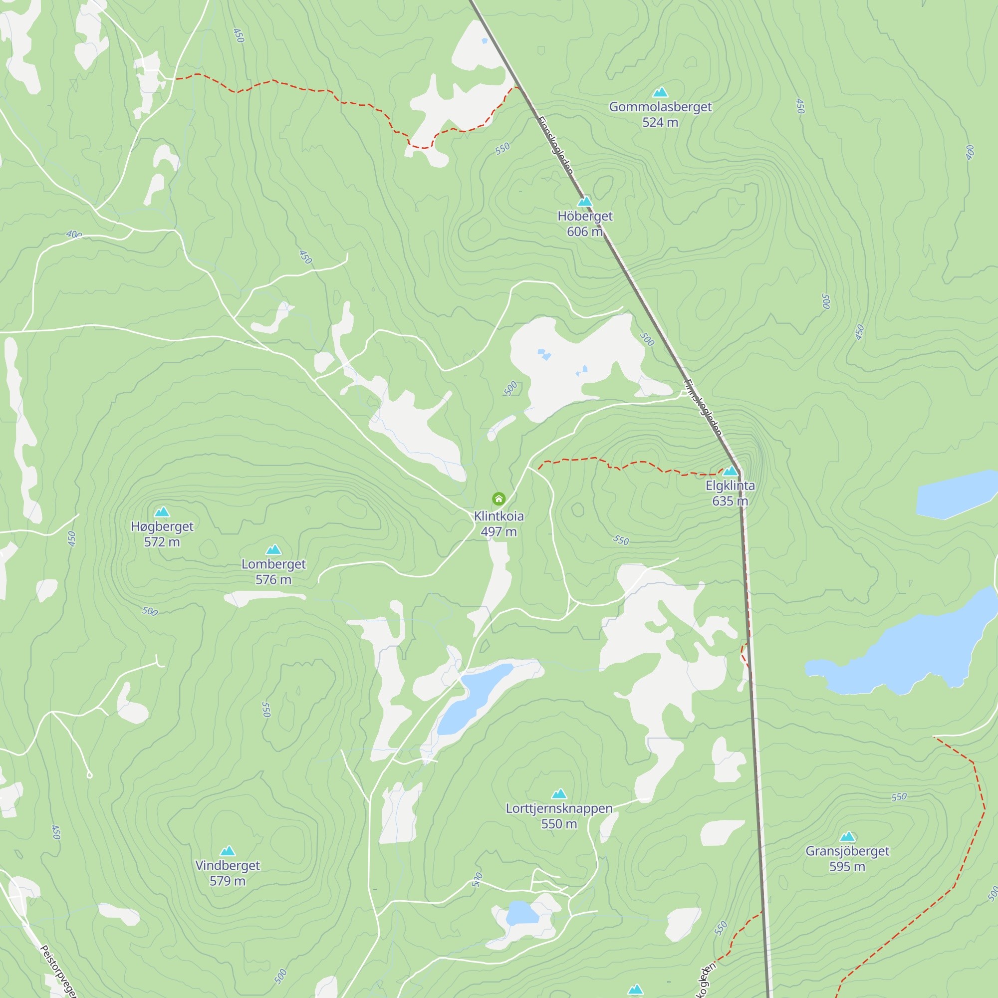 Klintkoia map