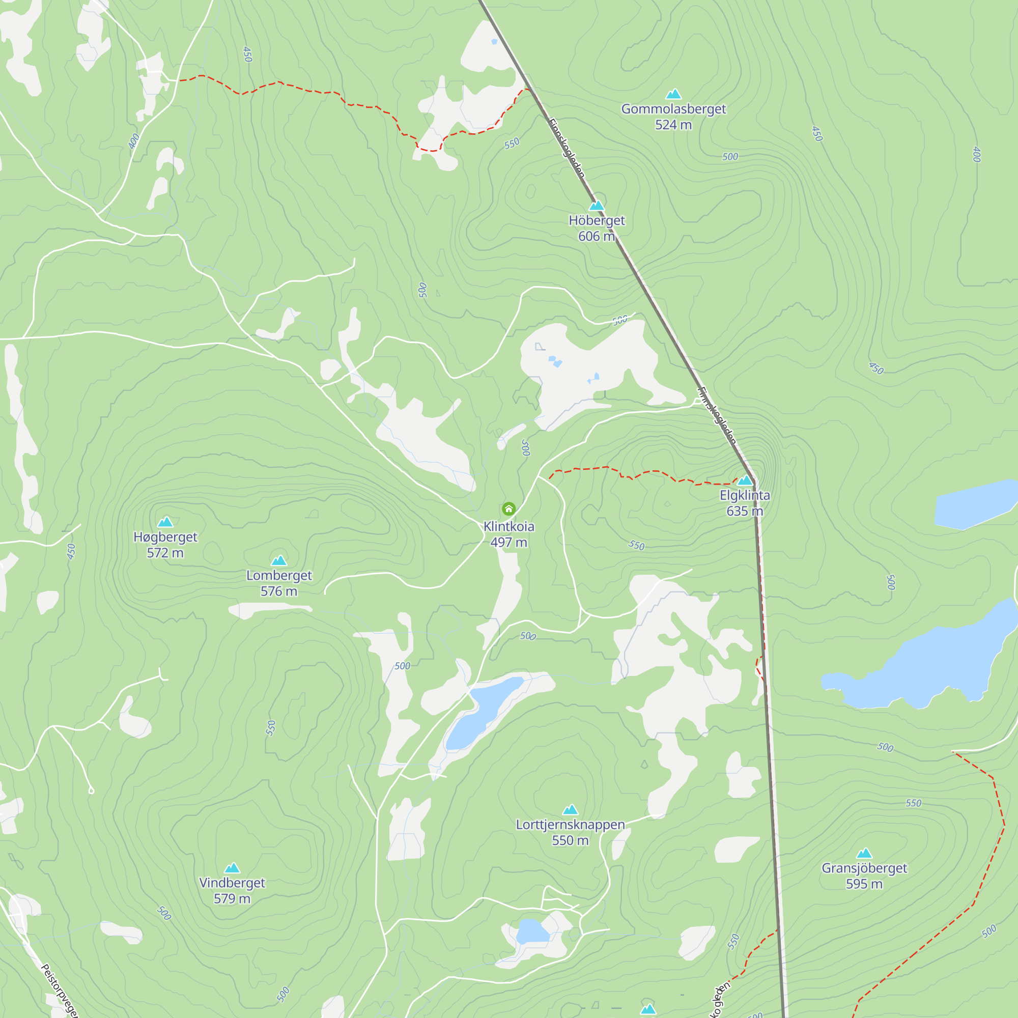 Klintkoia map