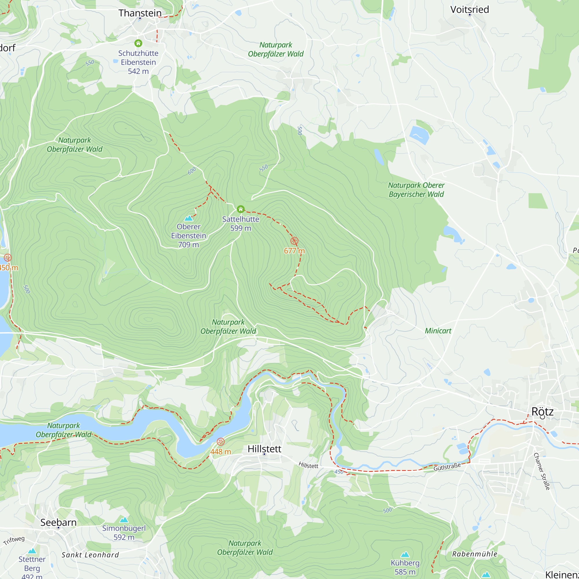 Berghütte Schwarzwihrberg map