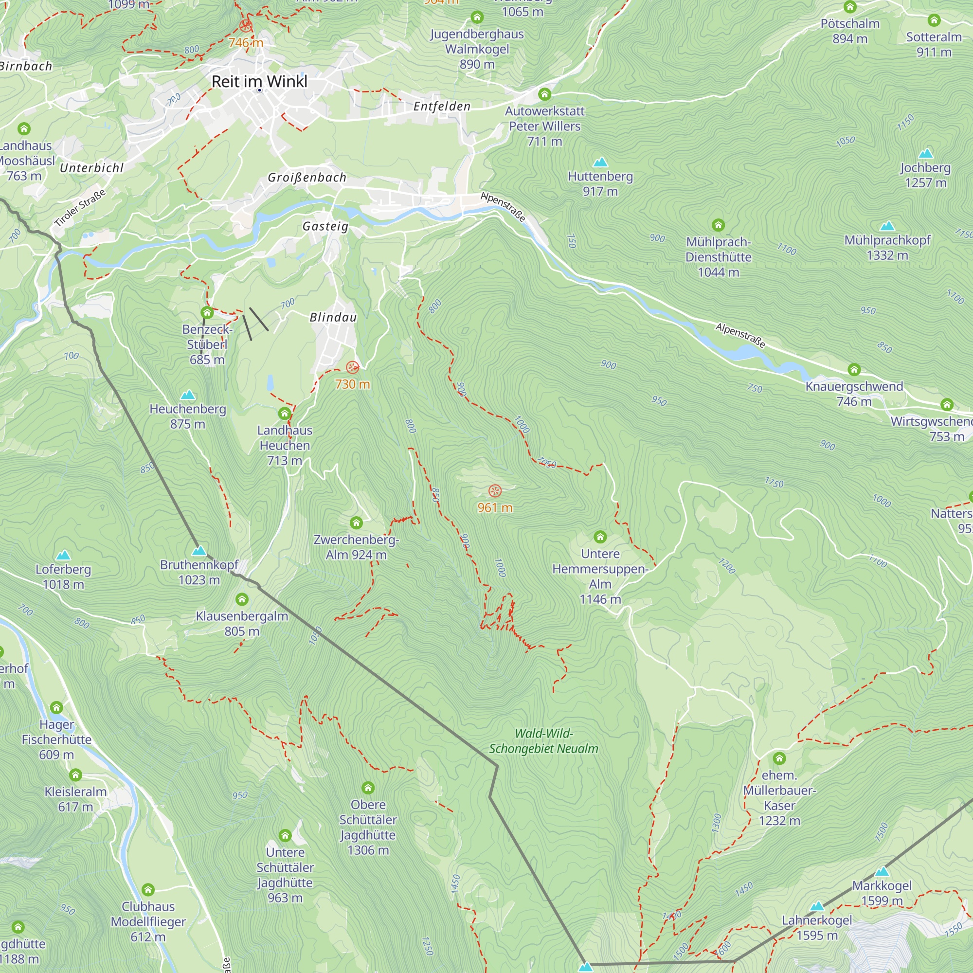 Mairgschwendtalm map
