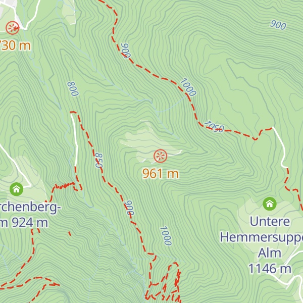 Map of Mairgschwendtalm