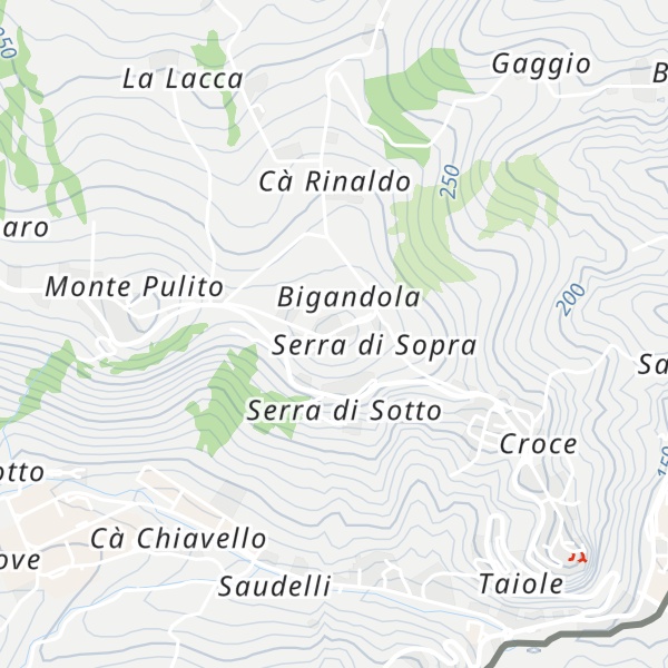 Map of Monte Pulito