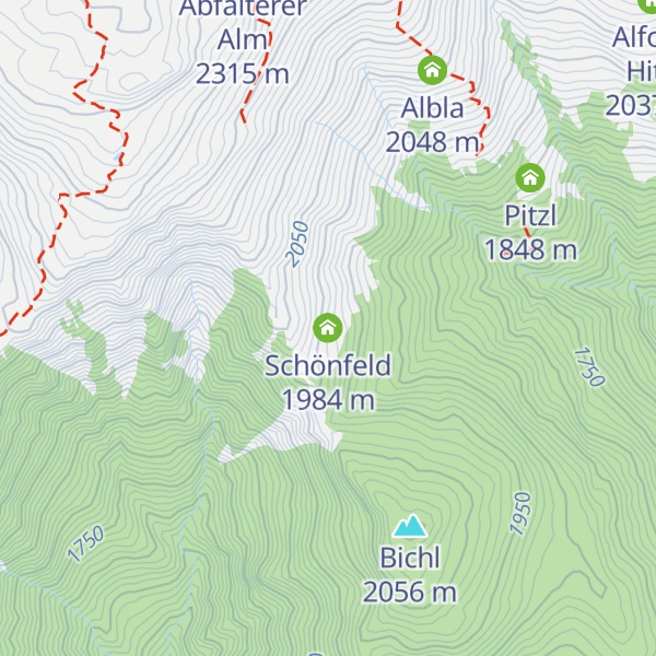 Map of Schönfeld