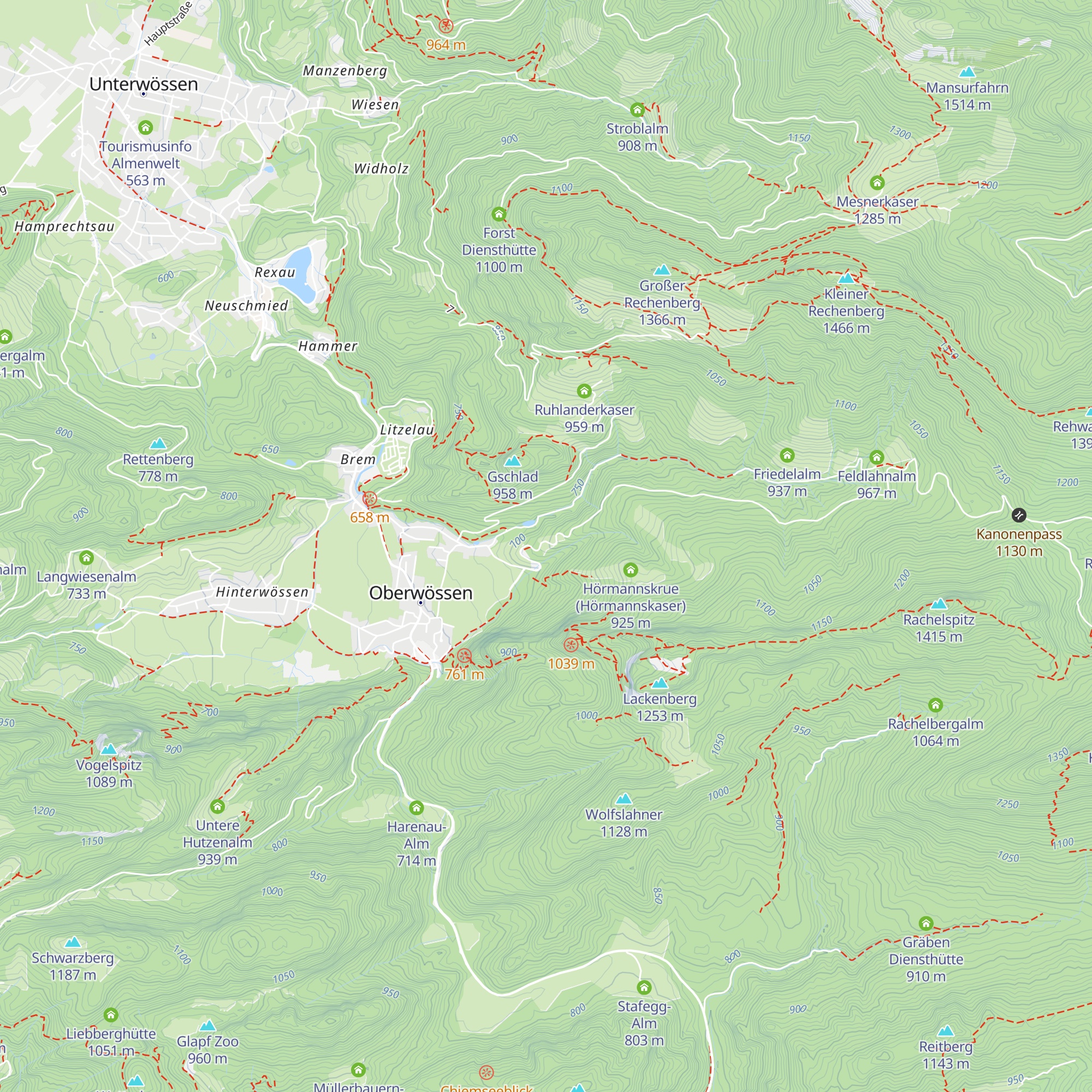 ehem. Alpschlechtalm map