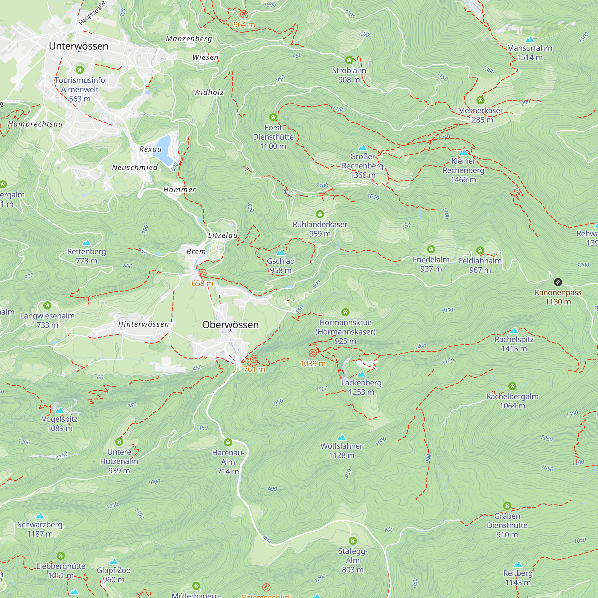 ehem. Alpschlechtalm map