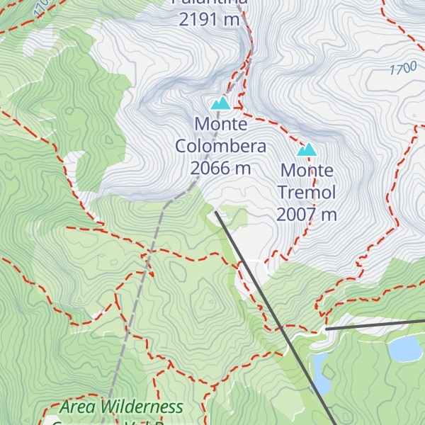 Map of Rifugio Val dei Sas