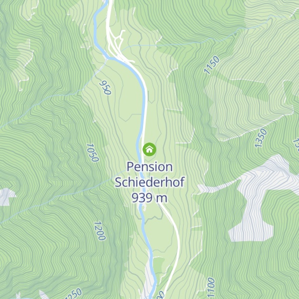 Map of Pension Schiederhof