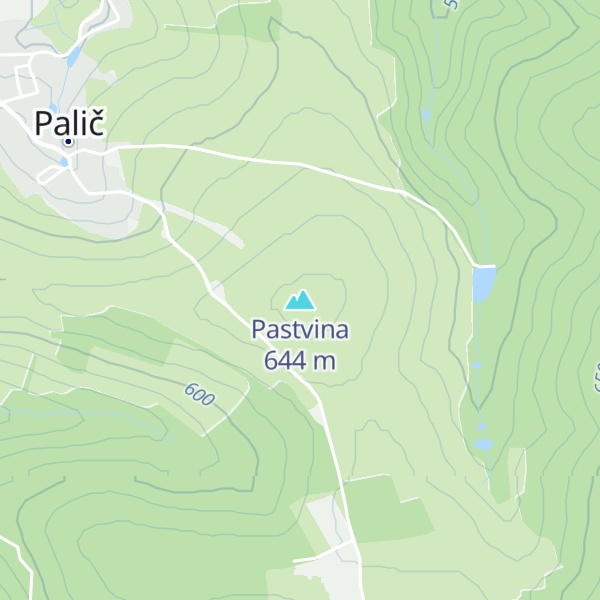 Map of Pastvina