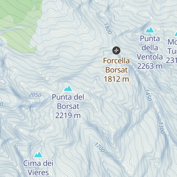 Map of Spia dei Camosci