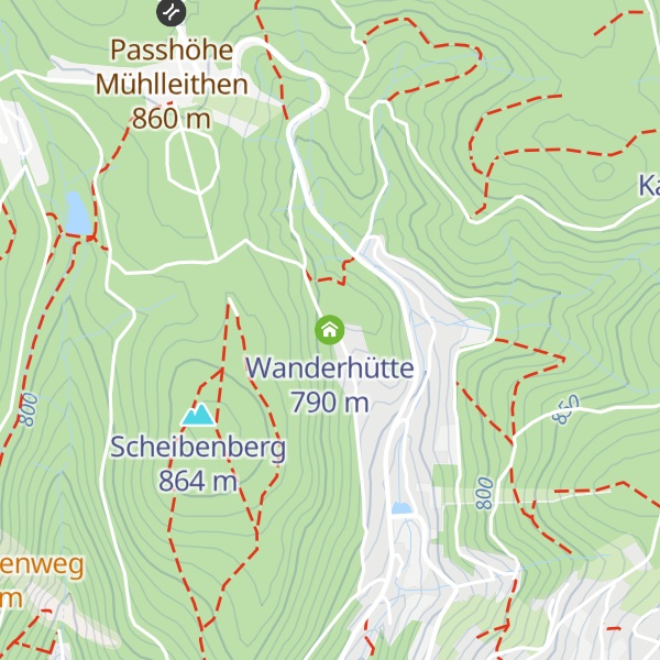 Map of Wanderhütte