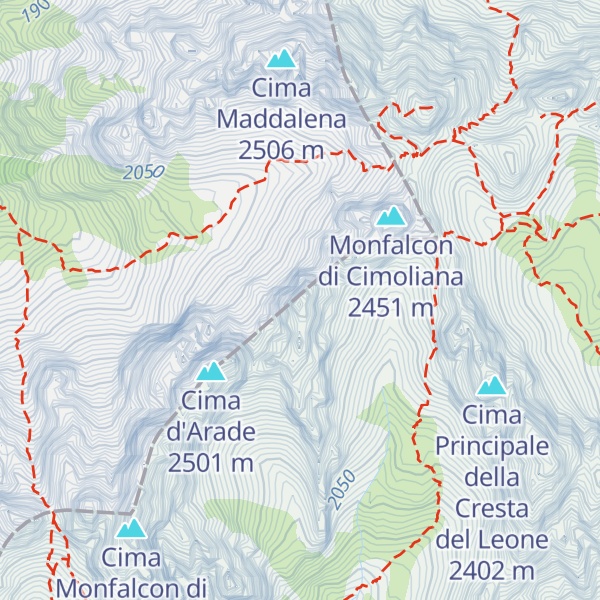 Map of Punta Koegel